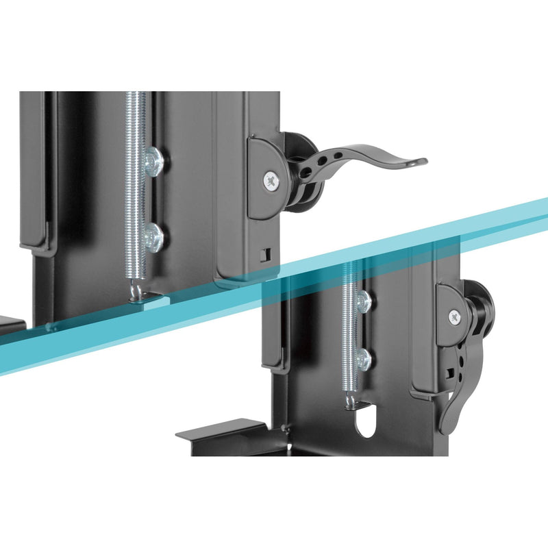 DIGITUS - Halterung für Audio-/Videosysteme PC Tisch-Halter DA-90411 10 kg max., sw