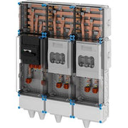 Hensel - Verteilerschrank für Energieversorgung Ladeverteiler Mi EV 200kW 2000 b. z. 2 Ladepunkte