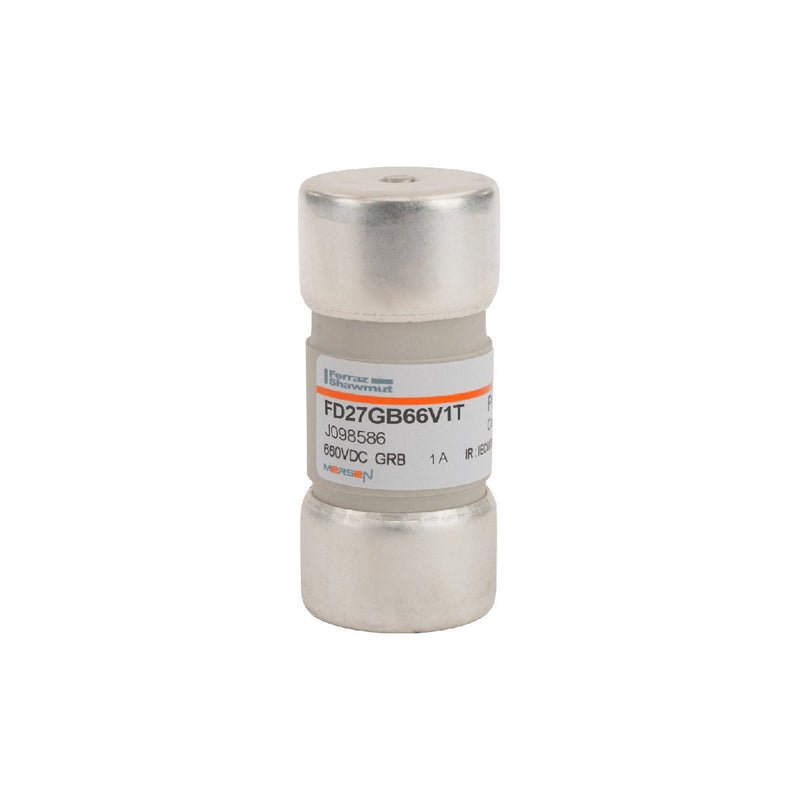 Mersen - Zylindrische Sicherung Sicherungseinsatz zylindr. FD27GRB66V1T gR 27x60 1A − 10 Stück