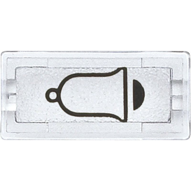 Merten - Bezeichnungsmaterial für Installationsschalterprogramme Symbol Klingel kl 395869 rechteckig