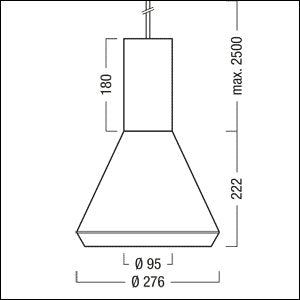 Zumtobel Group - Pendelleuchte LED - Pendelstrahler V2 - P M2500 #62917205