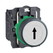 Schneider Electric - Drucktaster, Komplettgerät Drucktaster XB5AA3341 fl.,ws, 1S,"Pfeil