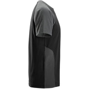 Snickers Workwear - T-Shirt 2-Farben T-Shirt 25500458004 S,schw-stahlg
