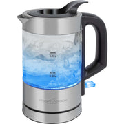 PROFICOOK - Wasserkocher Glas-Wasserkocher PC-WKS 1228 G inox 0,5L