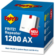 FRITZ - WLAN-Access-Point WLAN Repeater FRITZ!Repeater1200AX Wi-Fi 6