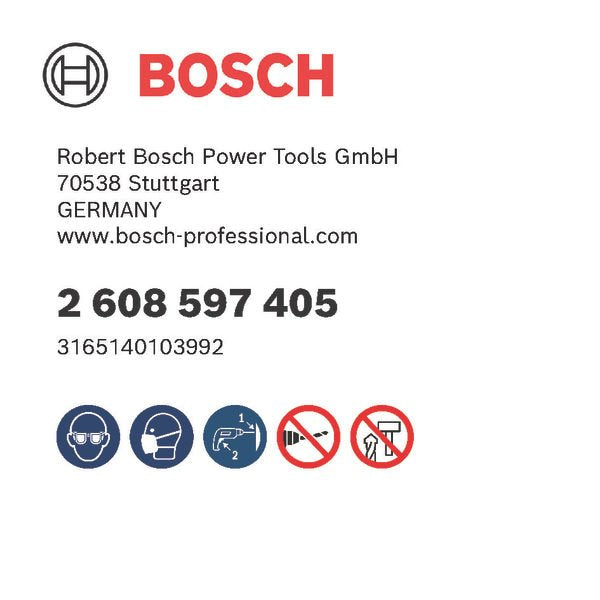 Bosch - Bohrer PRO Wood HSS 2608597405 Installationsbohrer