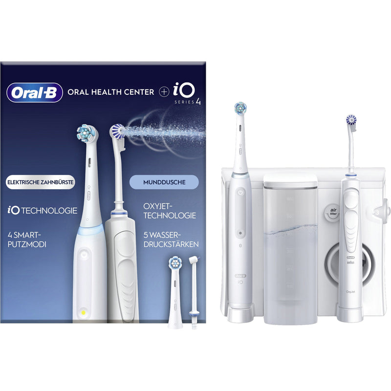 ORAL-B - Mundpflegegerät Center Center OxyJet + iO4 Zahnb+Munddusche  − 1 Stück