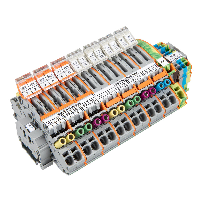 WAGO - Trenn- und Messtrenn-Reihenklemme Stromwandlerklemmenblock 821-203
