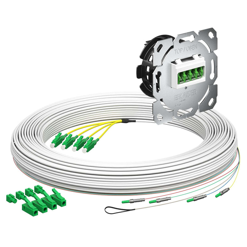 Kaiser - Kommunikationsanschlussdose LWL Teilnehmeranschluss 4250028 Gf-TA E3S Connect