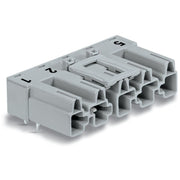 WAGO - Leiterplattensteckverbinder Stecker für Leiterplatten 770-855/011-000 5-polig,grau − 50 Stück