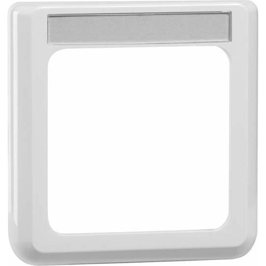 Peha - Abdeckrahmen Rahmen 1-fach rws D 771.02 NA mit Beschriftungsf