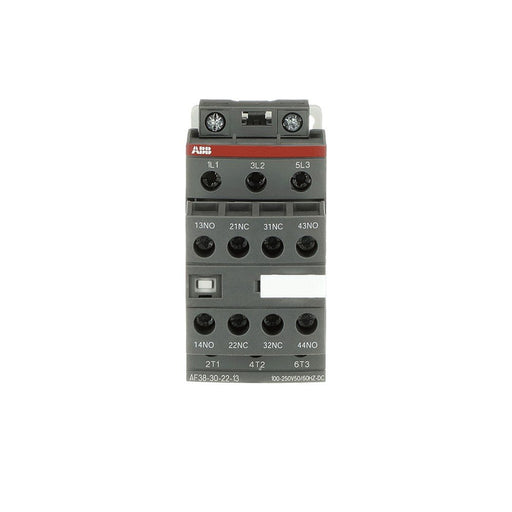 ABB Stotz S&J - Leistungsschütz zum Schalten von Wechselstrom Schütz AF38-30-22-13 100-250V 50/60Hz/DC