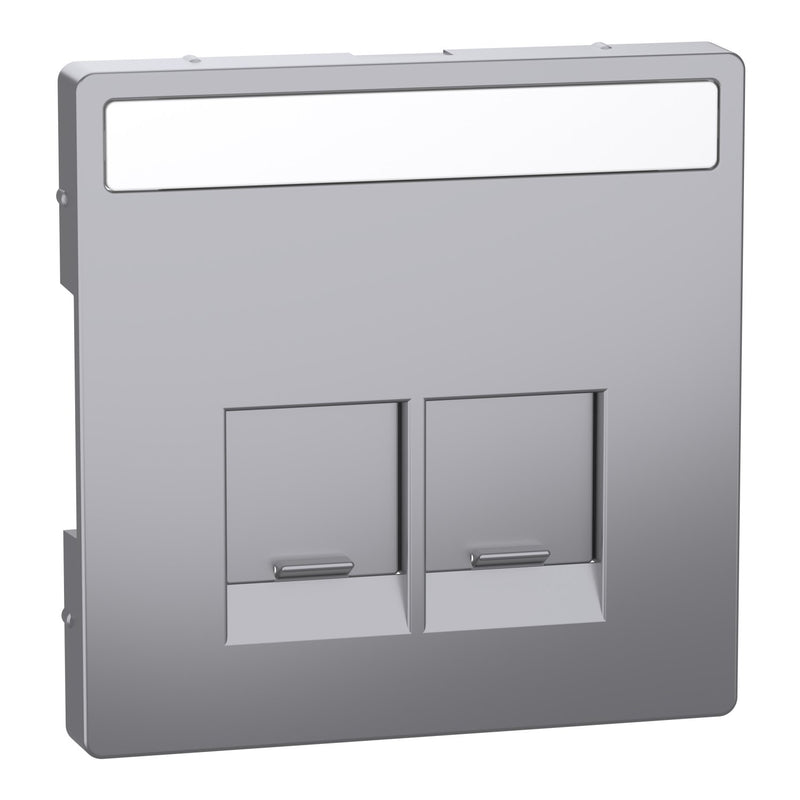 Merten - Einsatz/Abdeckung für Kommunikationstechnik Zentralplatte 2f.eds MEG4574-6036 Electric-Connector