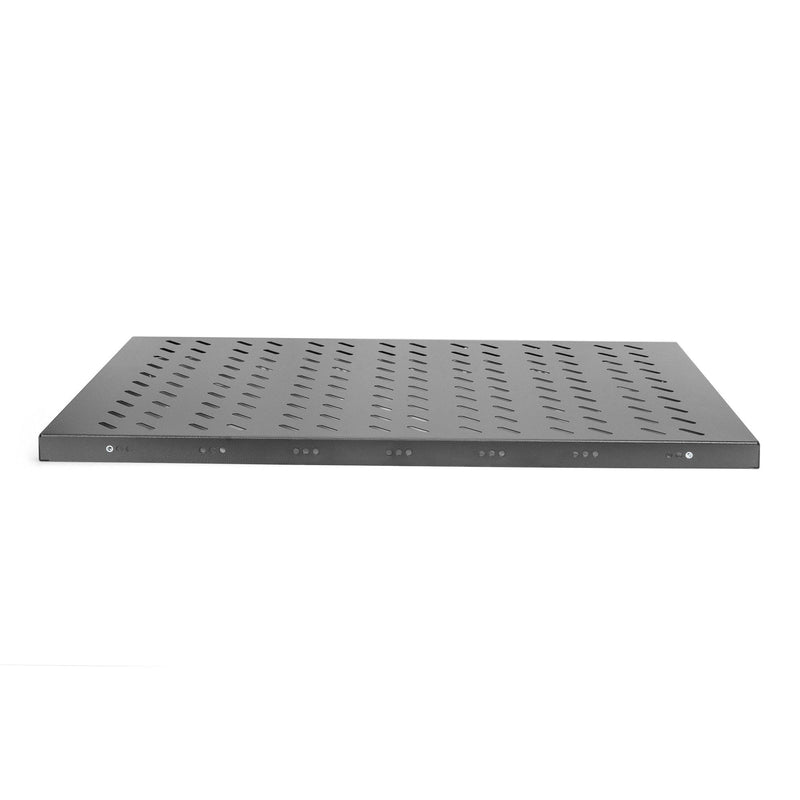 DIGITUS - Komponente für den Ausbau (Schaltschrank) Fachboden 482,6mm (19") DN-19 TRAY1-1000-ECB 1HE, sw, ausziehbar