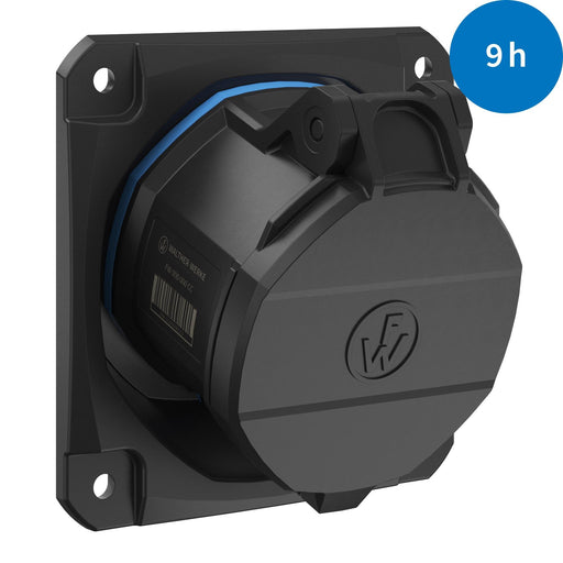 Walther Werke - CEE-Anbausteckdose (IEC 60309) CEE NEO Anbaudose schräg FW532509CC 32A 5P 9h IP54