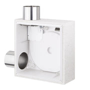 Helios Ventilatoren - Ventilatorgehäuse für innenliegende Bäder und Küchen UP-Gehäuse ELS-GUBZL m. Brandschutzklappe