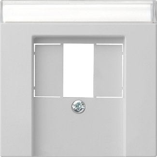 Gira - Einsatz/Abdeckung für Kommunikationstechnik Abdeckung 0876015 BSF/TAE/USB grau