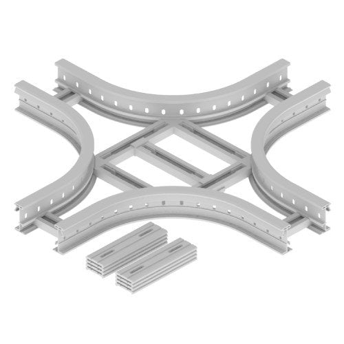 Unex - Kreuzstück für Kabelleiter Kreuzung 67208-44 85x200 R300