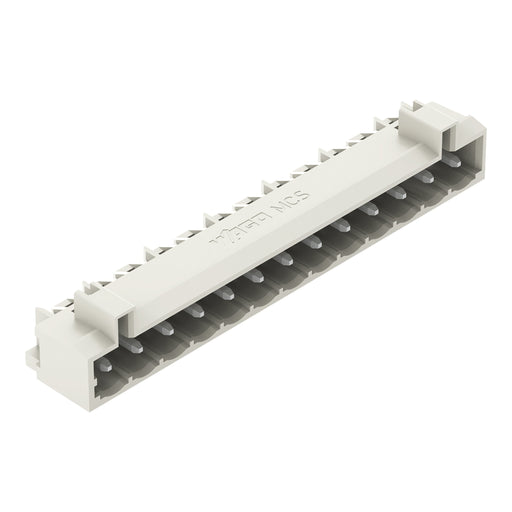 WAGO - Leiterplattensteckverbinder THT-Stiftleiste Lötstift 721-473/001-000 1,2x1,2,abgew.,lgr − 50 Stück