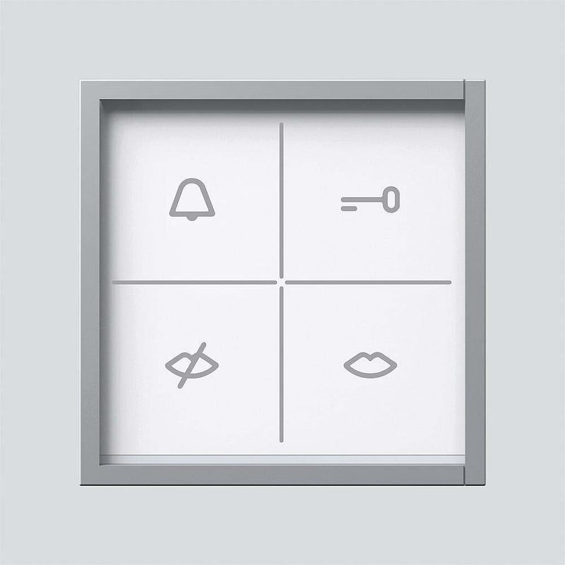 Siedle&Söhne - Funktionsmodul für Türkommunikation Zustandsanzeige-Modul ZAM 600-01 SM Silber-Metallic