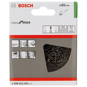 Bosch - Rotierende Drahtbürste PRO Stainless Steel clean 2608622061 Topfbürste 65 x 0,3