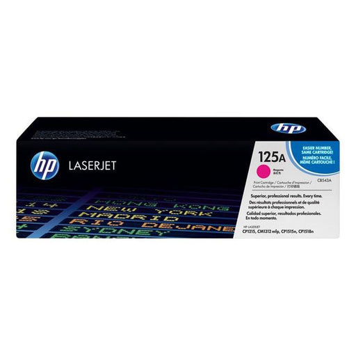 HP - Verbrauchsmaterial für Telefax/Drucker/MFC Lasertoner CB543A ma 1.400 Seiten,magenta