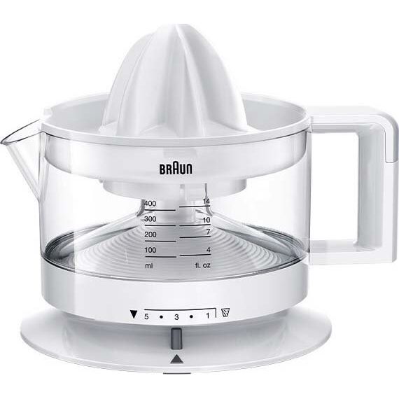 Braun - Saftpresse/Entsafter Zitruspresse CJ3000WH TributeCollection