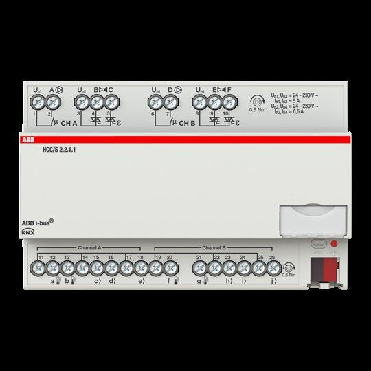 Busch-Jaeger - Bussystem-Heizungsaktor Heiz-/Kühlkreis C HCC/S2.2.1.1