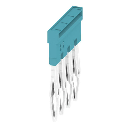 Weidmüller - Querverbinder/Brücker für Reihenklemme Querverbinder ZQV 2.5N/4 BL gesteckt − 60 Stück