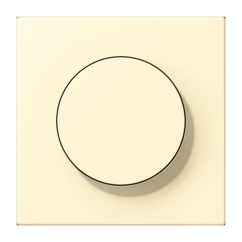 Jung - Abdeckung/Bedienelement für Installationsschalterprogramme Abdeckung mit Drehknopf LC 1740 201 blanc