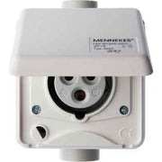 Berker - CEE-Steckdose (IEC 60309) CEE-Steckdose 3-polig Up 568401 16A m.Klappdeckel