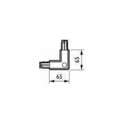 Philips Lighting - Elektrisches Zubehör/Ersatzteile für Leuchten L-Verbinder ZRS750 CCPE BK