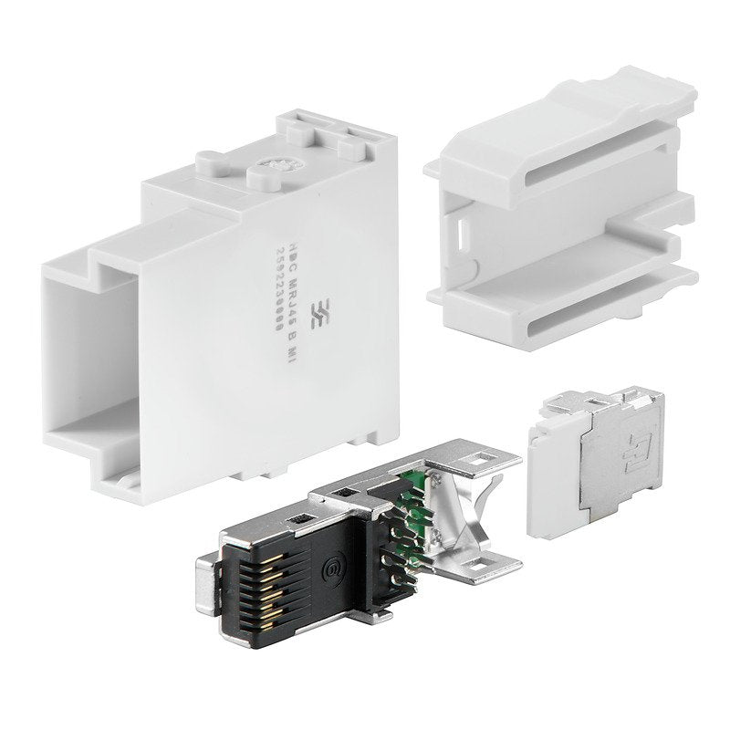 Weidmüller - Kontakteinsatz für Rechtecksteckverbinder Moduleinsatz HDC MRJ45 B MI ModuPlug − 1 Stück