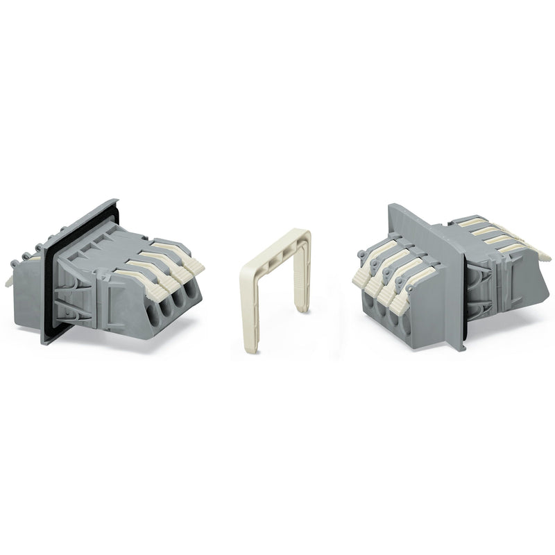 WAGO GmbH & Co. KG - Durchführungsklemme Durchführungsklemme 828-264/313-000 Hebel, 3mm, gr − 20 Stück