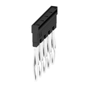 Weidmüller - Querverbinder/Brücker für Reihenklemme Querverbinder ZQV 2.5N/5 BK gesteckt − 20 Stück