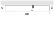 Zumtobel Group - Decken-/Wandleuchte LED-Deckenanbauleuchte MIREL-L A #42925611 2600-830 Q EVG