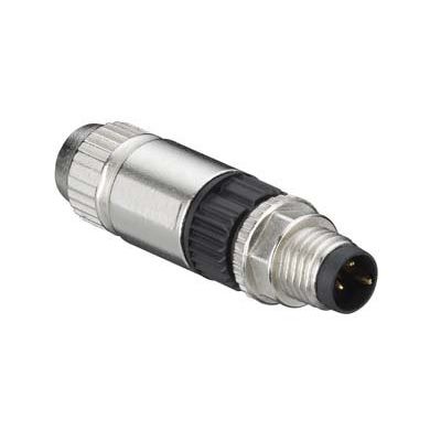 Leuze - Rundsteckverbinder, feldkonfektionierbar (Industriesteckverbinder) Stecker S M8A-3P-SK