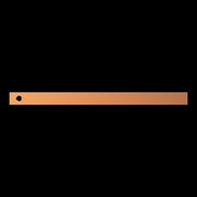 Striebel&John - Sammelschiene Kupferschiene ZX1052 20x5mm L:298mm