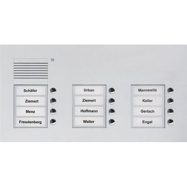 TCS Tür Control - Türstation für Türkommunikation Türsprechstelle PUK12/3-EN  − 1 Stück
