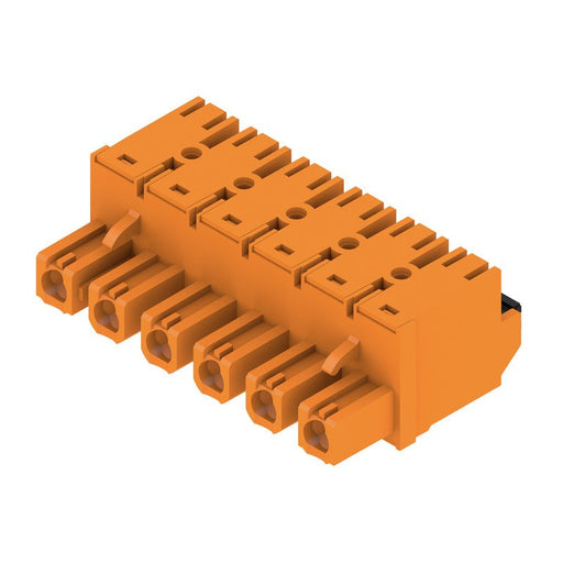 Weidmüller - Kabelsteckverbinder für Leiterplattensteckverbinder Verbinder 7.62mm BLF 7.62H#1230180000 − 36 Stück