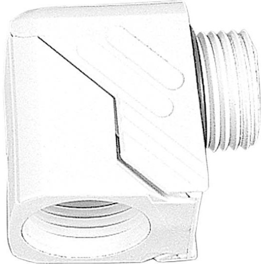 Hugro - Verbinder für Wellschläuche Klappwinkel 383.09 − 25 Stück