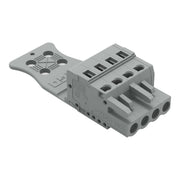 WAGO - Kabelsteckverbinder für Leiterplattensteckverbinder 1-Leiter-Federleiste 231-104/026-000/033- CAGECLAMP,2,5 mm²,gr − 100 Stück