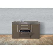 Stengel - Mini-Küche Miniküche Premiumline MPGSMM150GSBli Mokka metallic