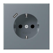 Jung - Steckdose SCHUKO Steckdose LC 1520-18C 251 gris 59 (4320H)