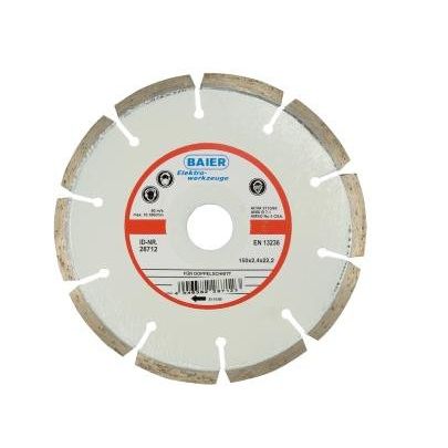 Baier Maschinenfabrik - Trenn-/Schleifscheibe Diamantschnittscheibe 28712 D=150mm ws