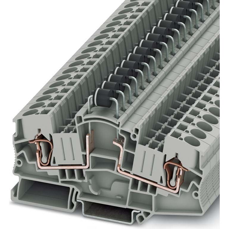Phoenix Contact - Bauelement-Reihenklemme Zugfederklemme STME 6-DIO/R-L HV − 50 Stück