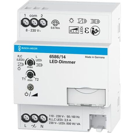 Busch-Jaeger - Dimmer 6586/14 grau REG
