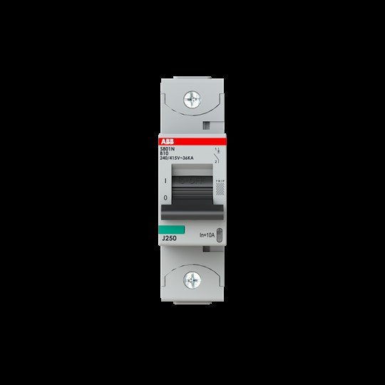ABB Stotz S&J - Leitungsschutzschalter Hochl.-Sicherungsautomat S801N-B10 10A, B, 400VAC, 1p