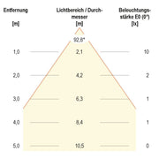 EVN Lichttechnik - Bodeneinbauleuchte LED Bodenleuchte 441520EDS IP 650, 3000K 36lm