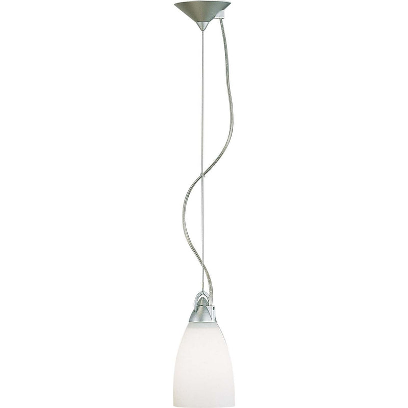 Böhmer - Pendelleuchte 21131 ti/si A60 60W ti-si opal